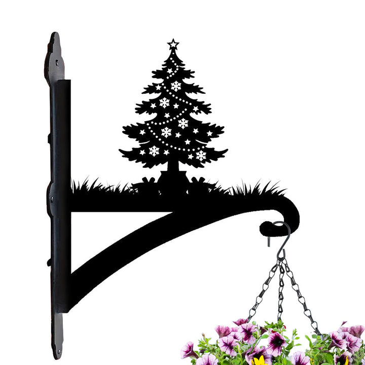 Metall Pflanzenständer mit Weihnachtsbaum-Hängebügel