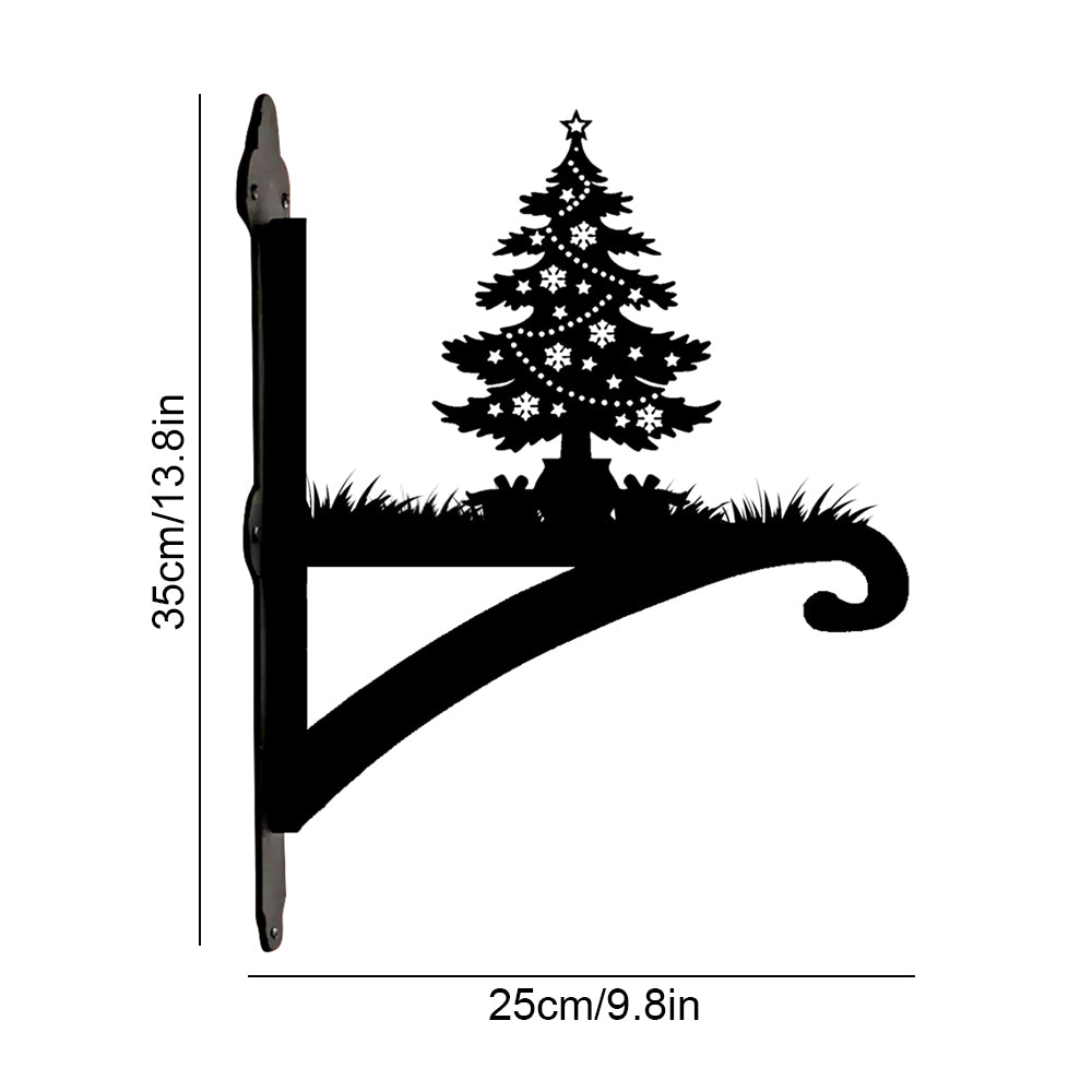 Metall Pflanzenständer mit Weihnachtsbaum-Hängebügel