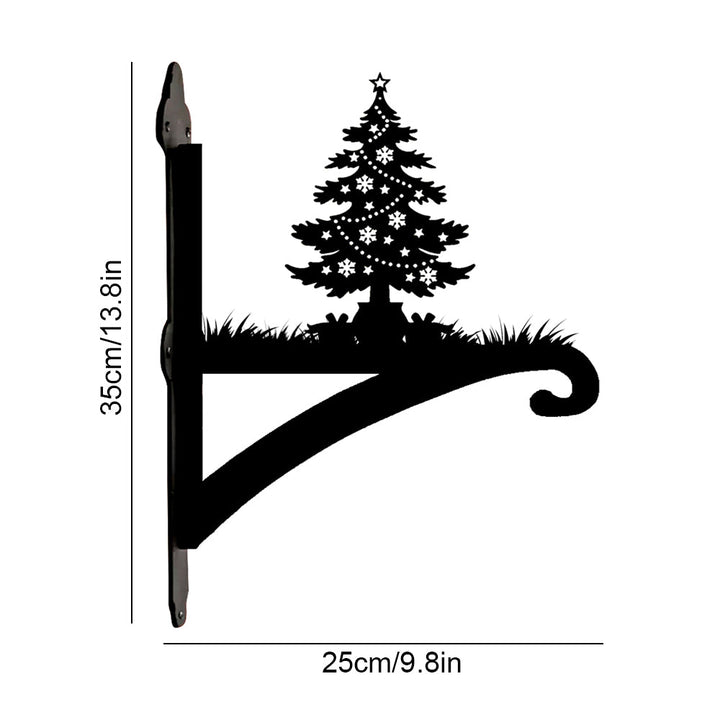 Metall Pflanzenständer mit Weihnachtsbaum-Hängebügel