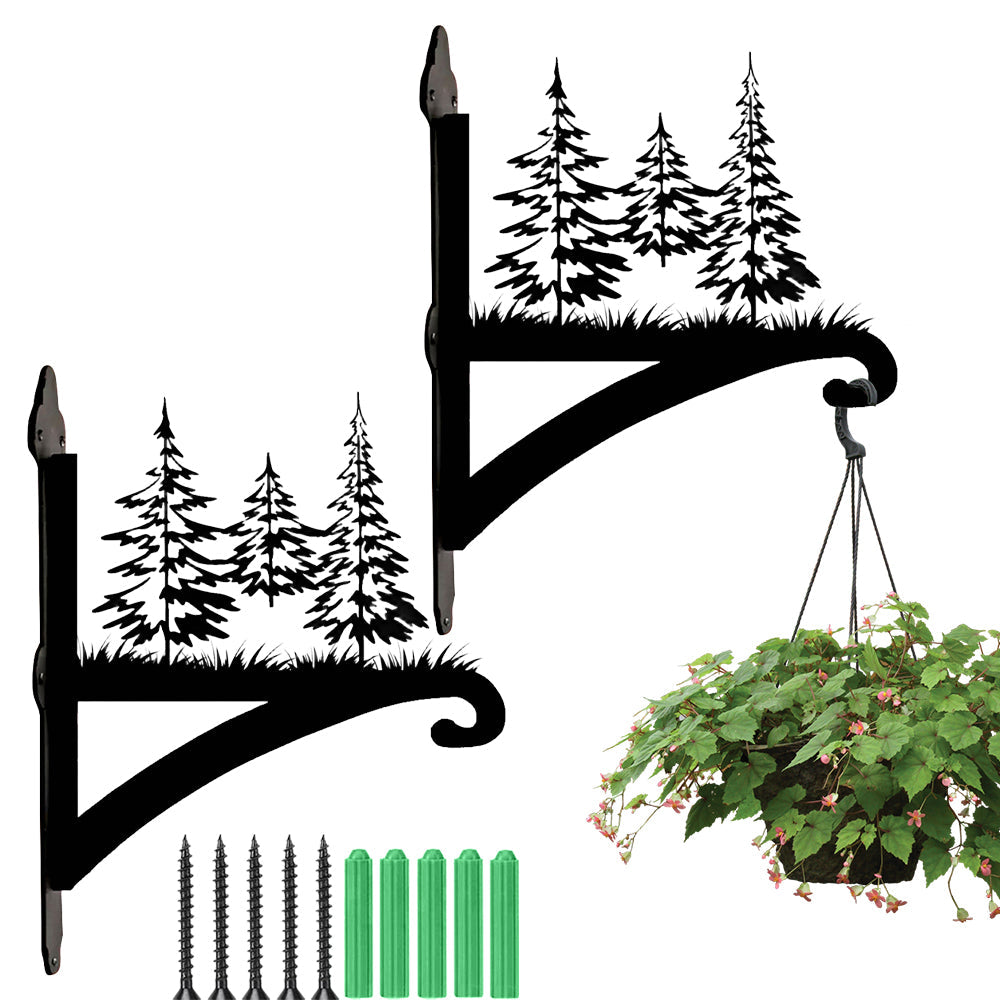 Metall Pflanzenständer mit Weihnachtsbaum-Hängebügel