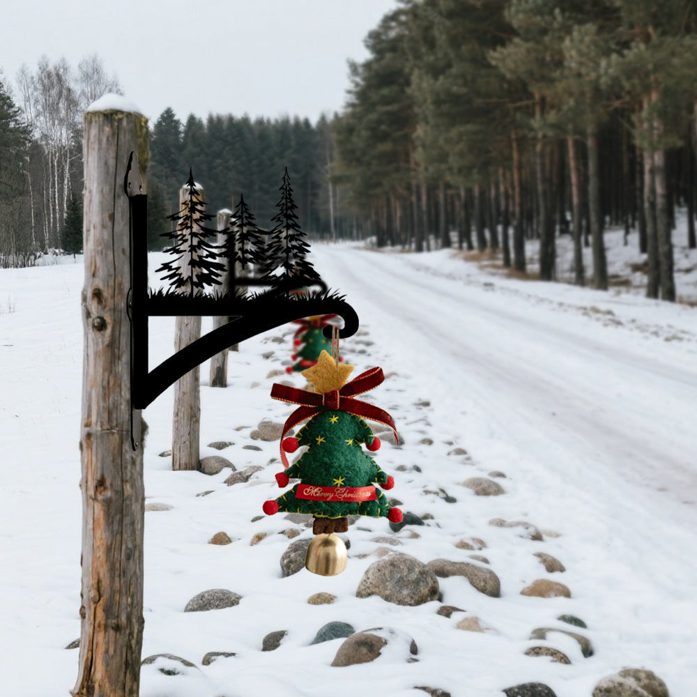 Metall Pflanzenständer mit Weihnachtsbaum-Hängebügel