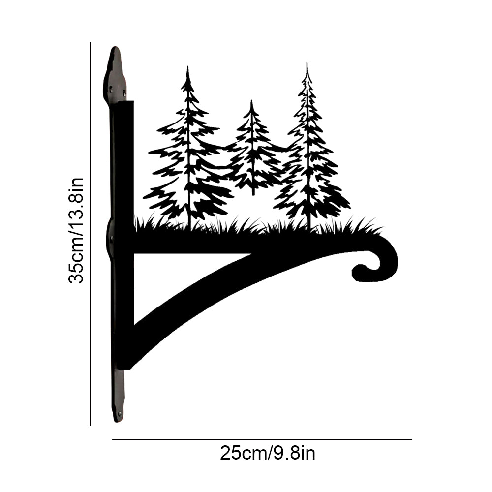 Metall Pflanzenständer mit Weihnachtsbaum-Hängebügel