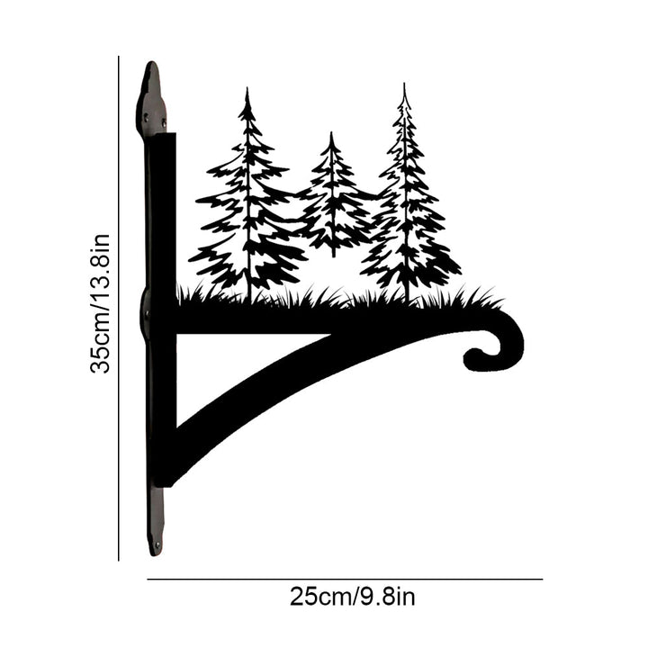 Metall Pflanzenständer mit Weihnachtsbaum-Hängebügel