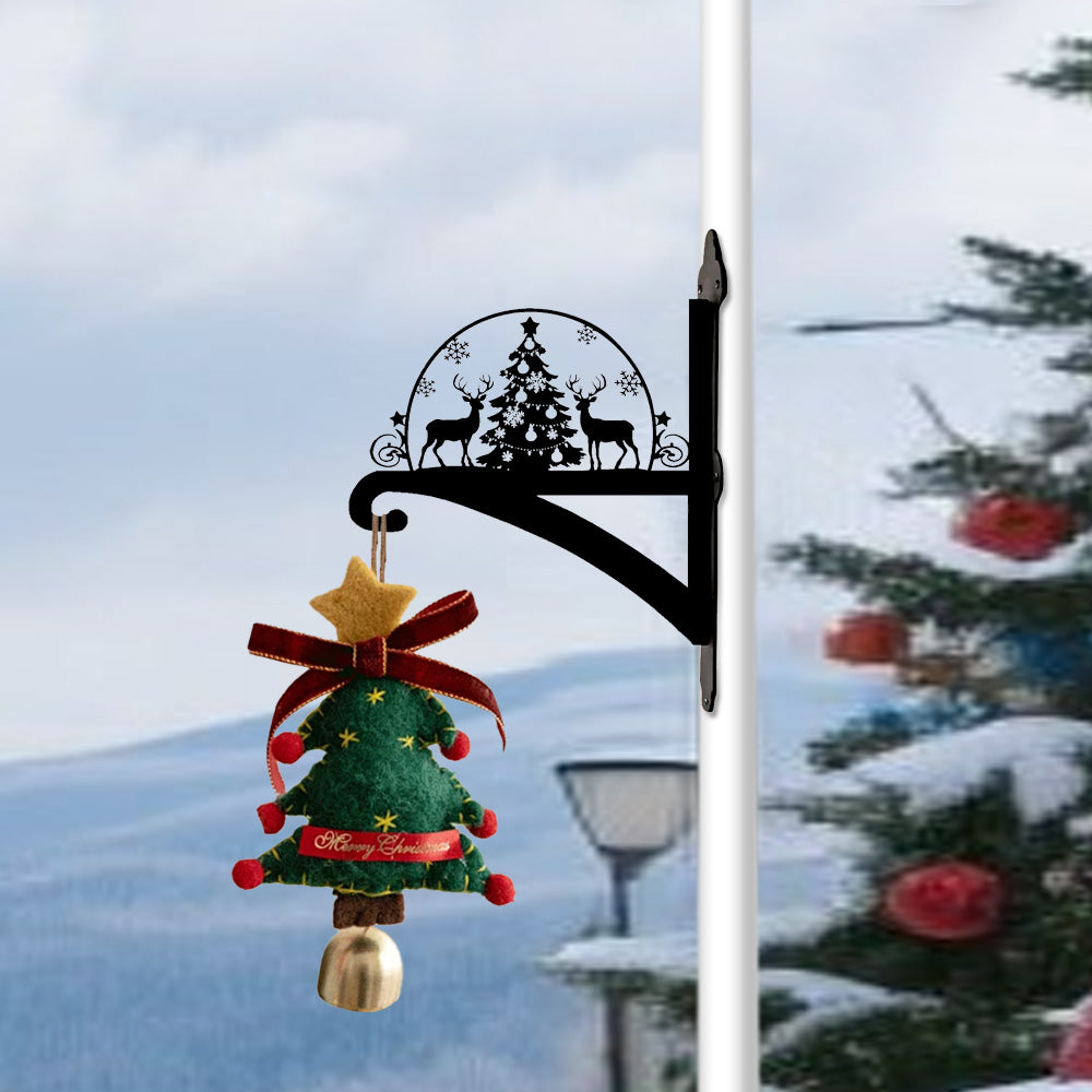 Metall Pflanzenständer mit Weihnachts-Hirsch Design