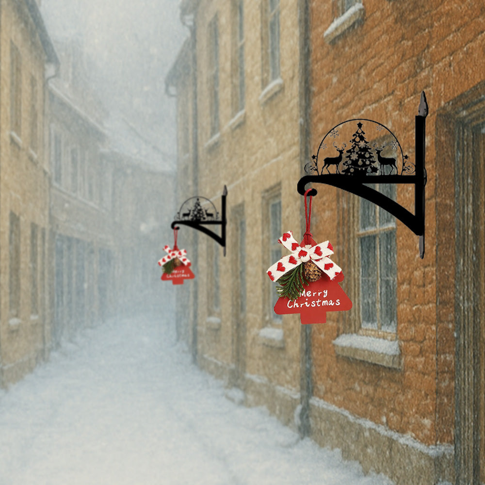 Metall Pflanzenständer mit Weihnachts-Hirsch Design