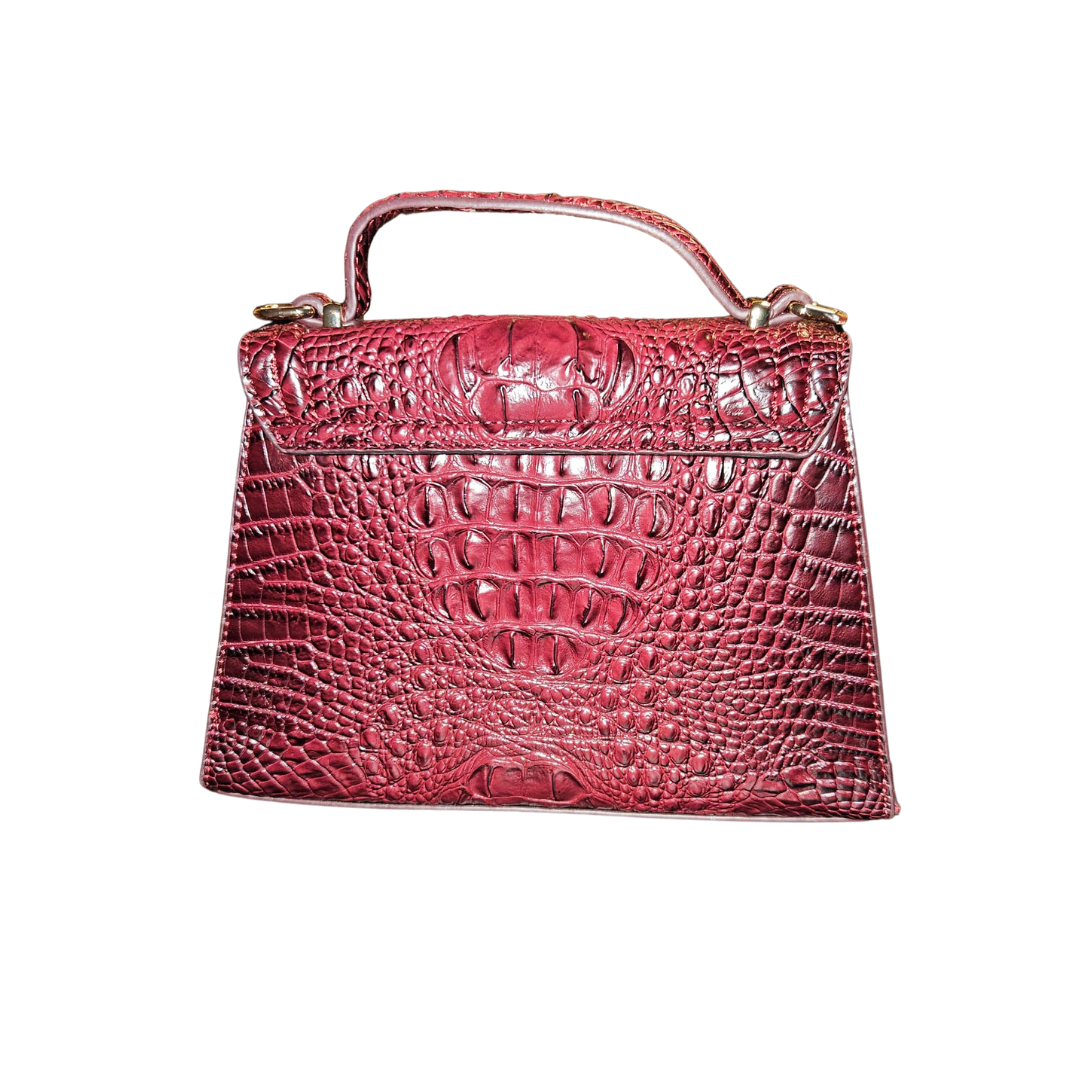 Valentina Handtasche in Dunkelrot