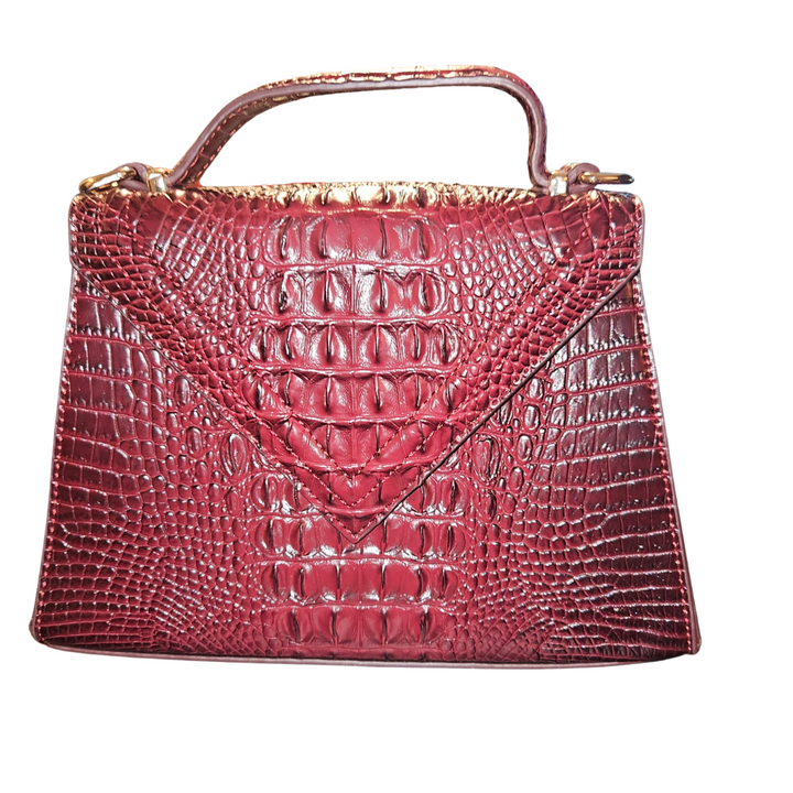 Valentina Handtasche in Dunkelrot