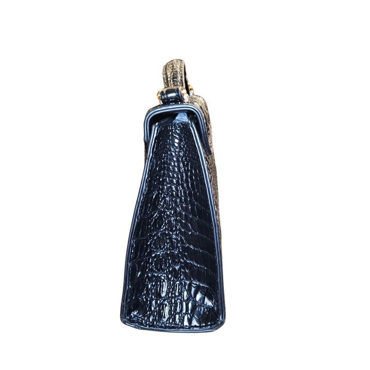 Schwarze Valentina Handtasche