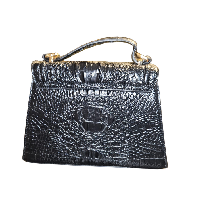 Schwarze Valentina Handtasche