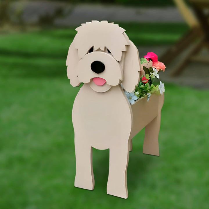 Goldendoodle Pflanzgefäß