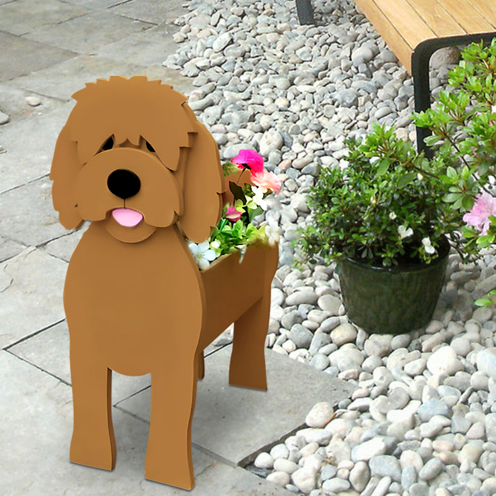 Goldendoodle Pflanzgefäß