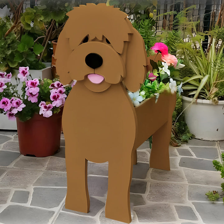 Goldendoodle Pflanzgefäß