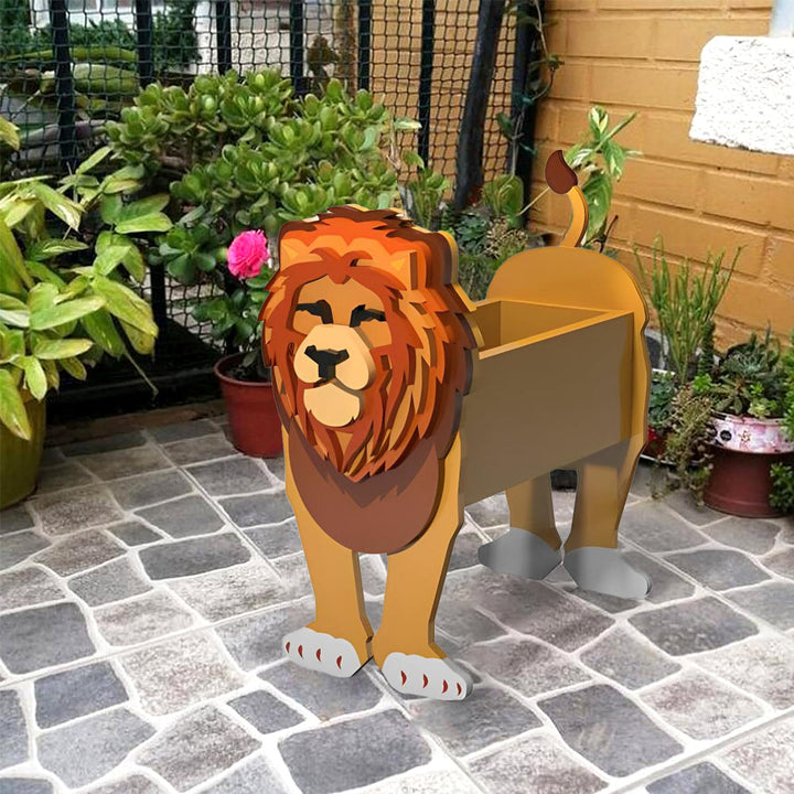 Löwe Pflanzgefäß