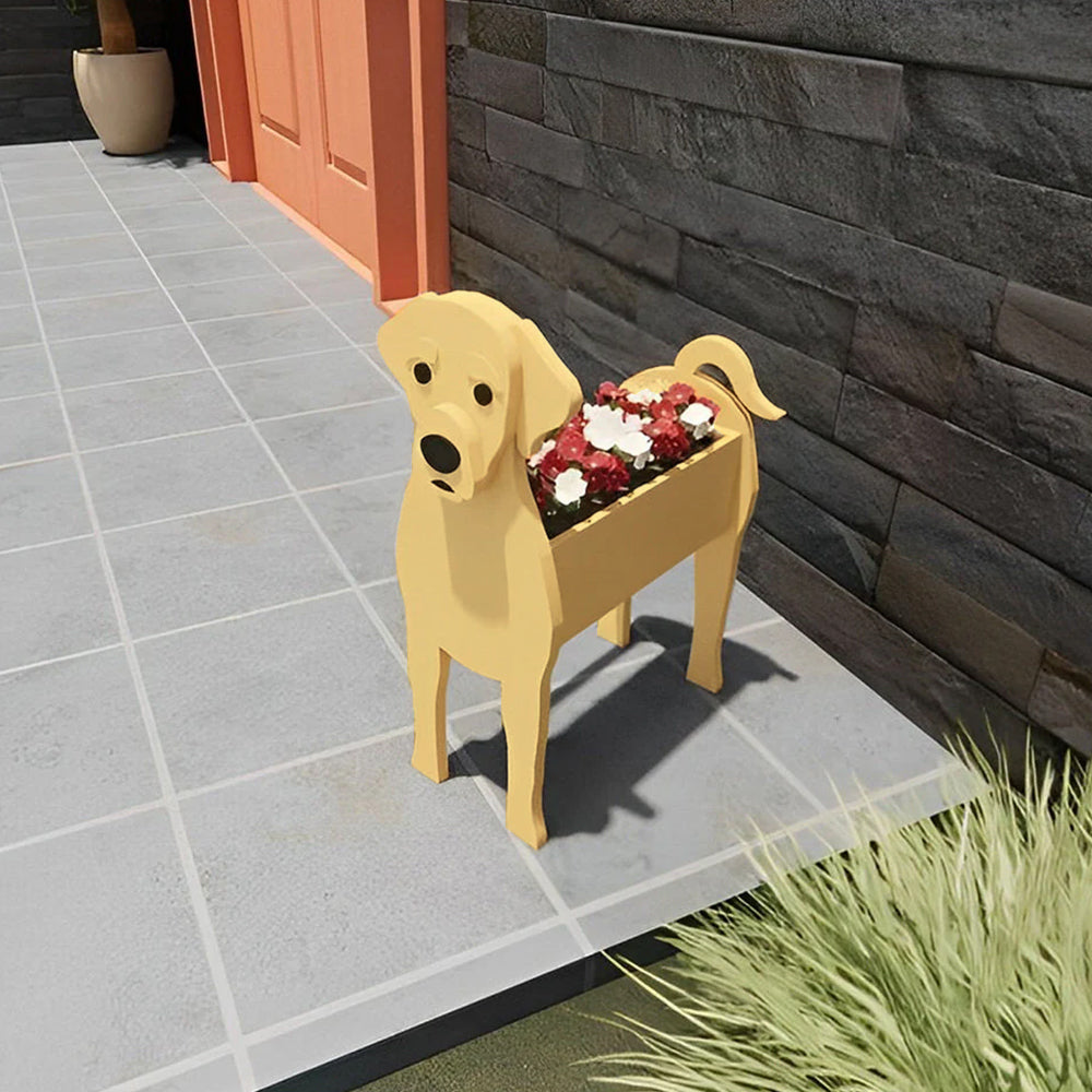 Labrador Flower Pot