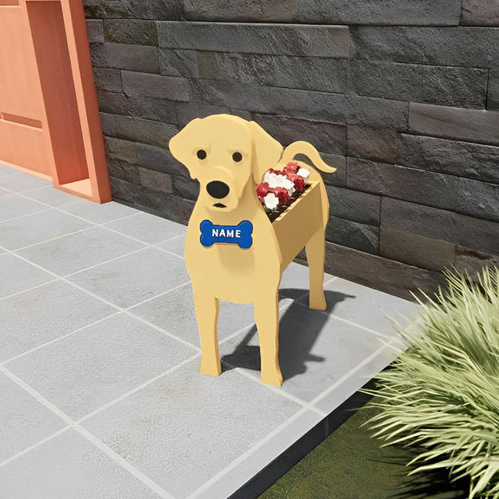 Labrador Flower Pot