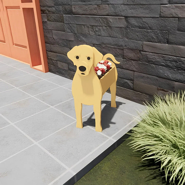 Labrador Flower Pot