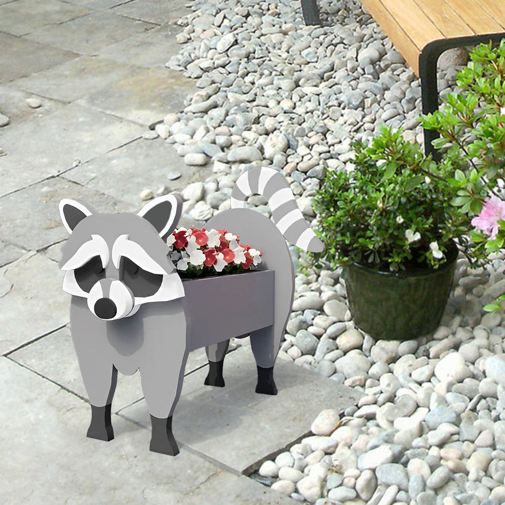 Waschbär Pflanztopf