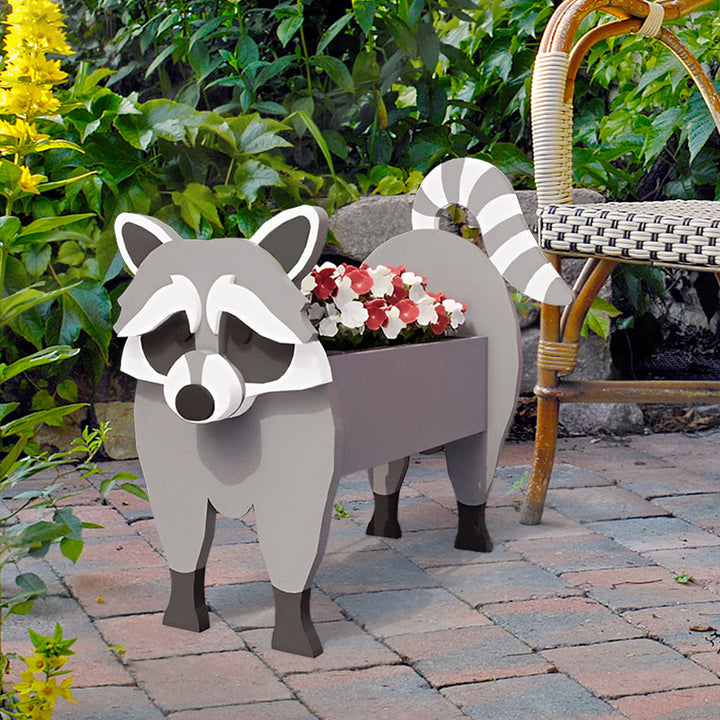 Waschbär Pflanztopf