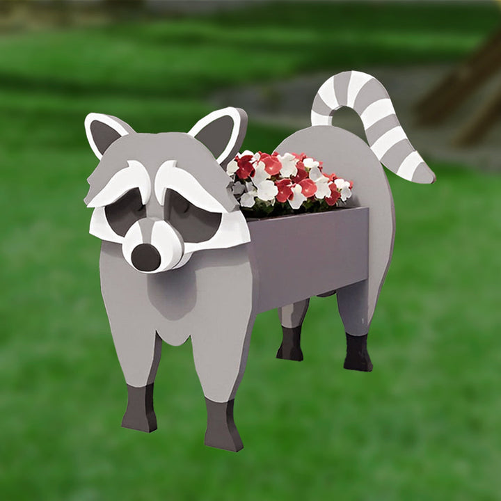 Waschbär Pflanztopf