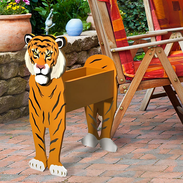 Tiger Pflanztopf
