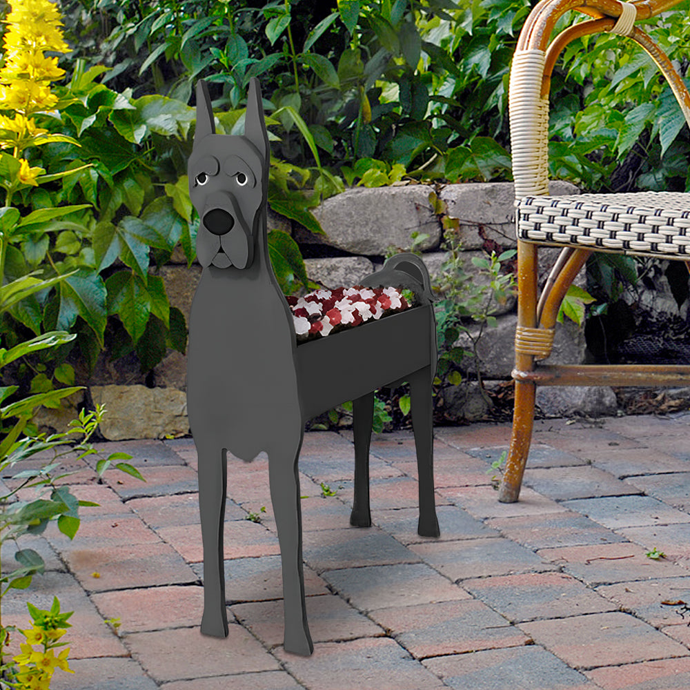 Deutsche Dogge Pflanzgefäß