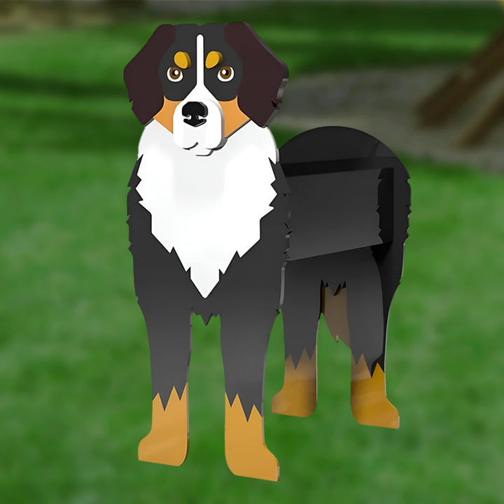 Berner Sennenhund Pflanztopf