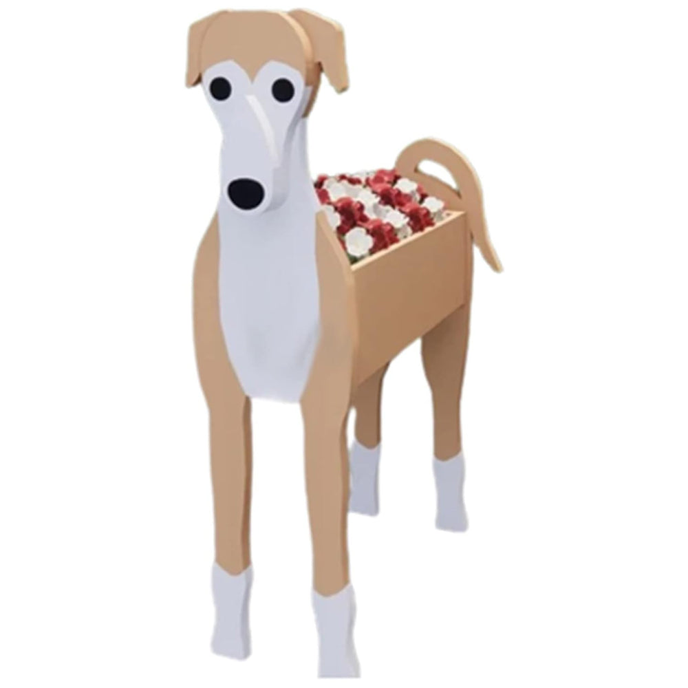 Braun-Grauer Hound Pflanzgefäß