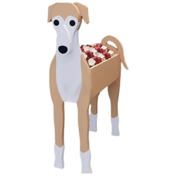 Braun-Grauer Hound Pflanzgefäß