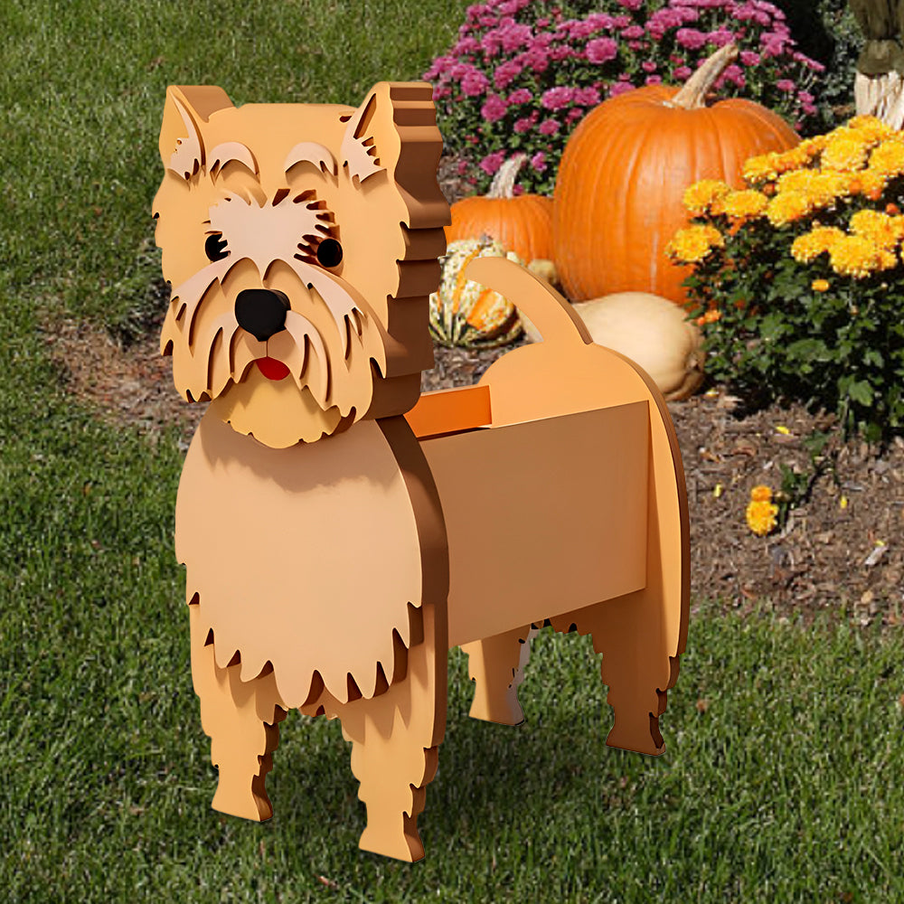 Cairn Terrier Flower Pot