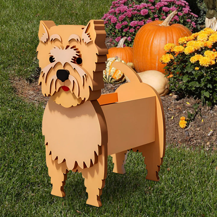 Cairn Terrier Flower Pot