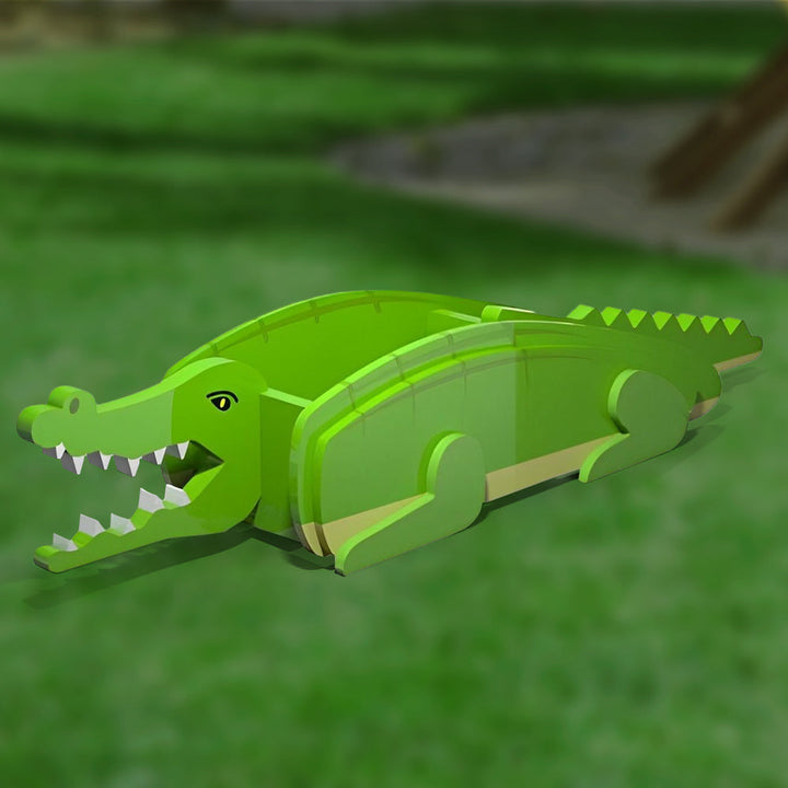 Crocodile Flower Pot