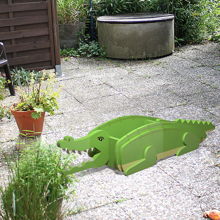 Crocodile Flower Pot