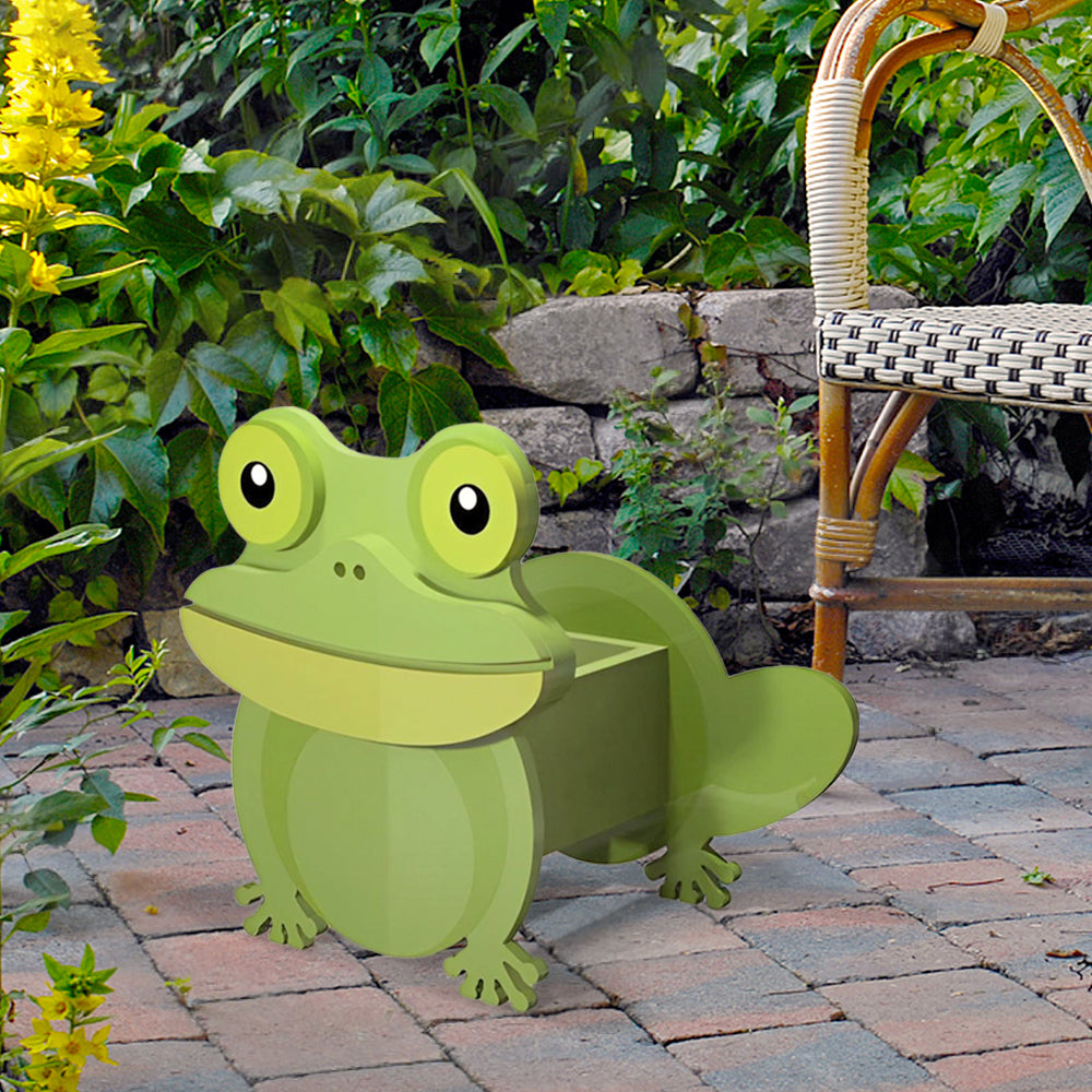 Frosch Pflanzentopf