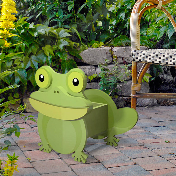 Frosch Pflanzentopf