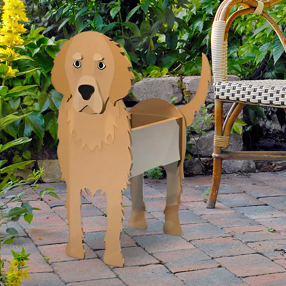 Golden Retriever Pflanzentopf