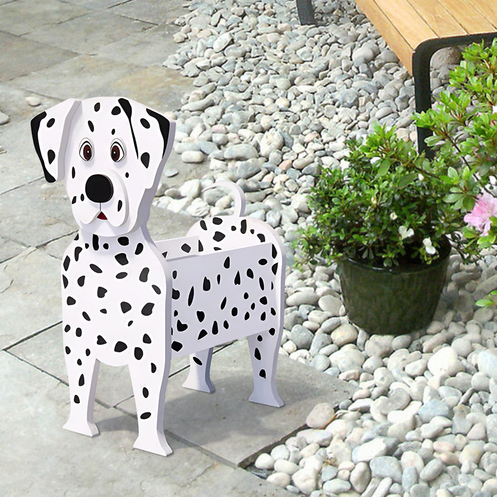 Dalmation Flower Pot