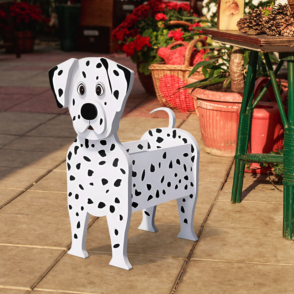 Dalmation Flower Pot