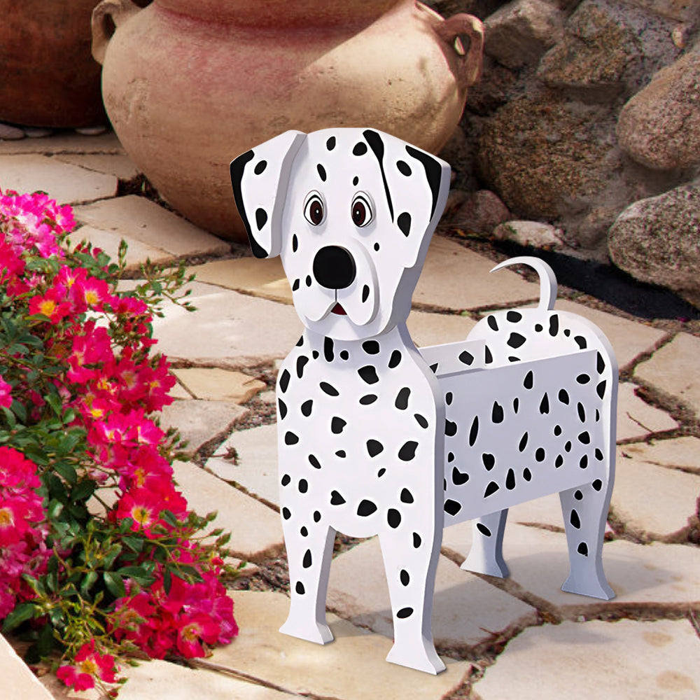 Dalmation Flower Pot