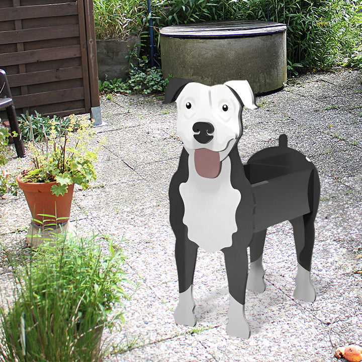 Pitbull Flower Pot