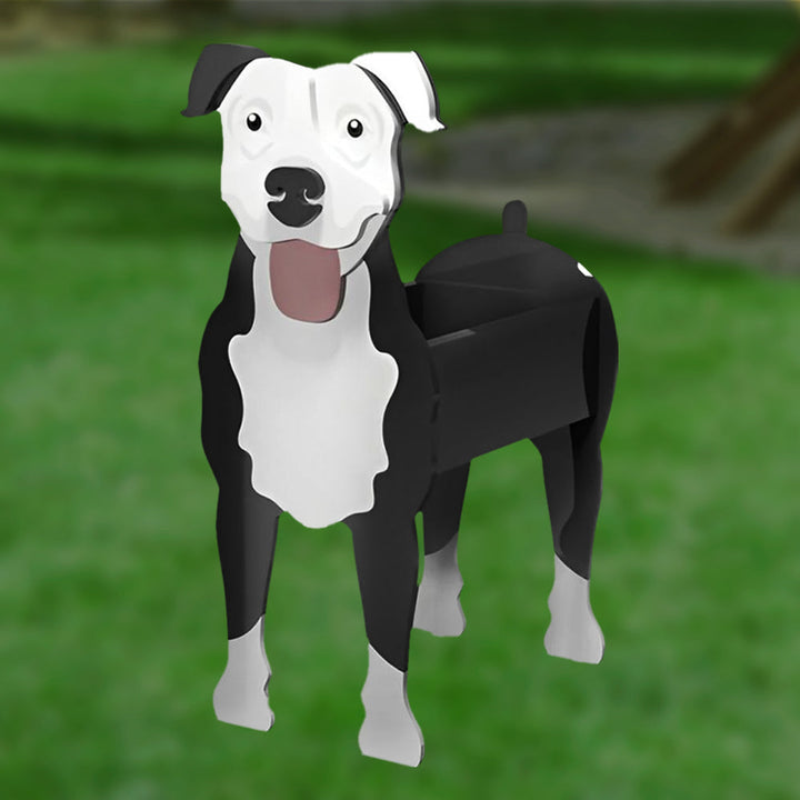 Pitbull Flower Pot