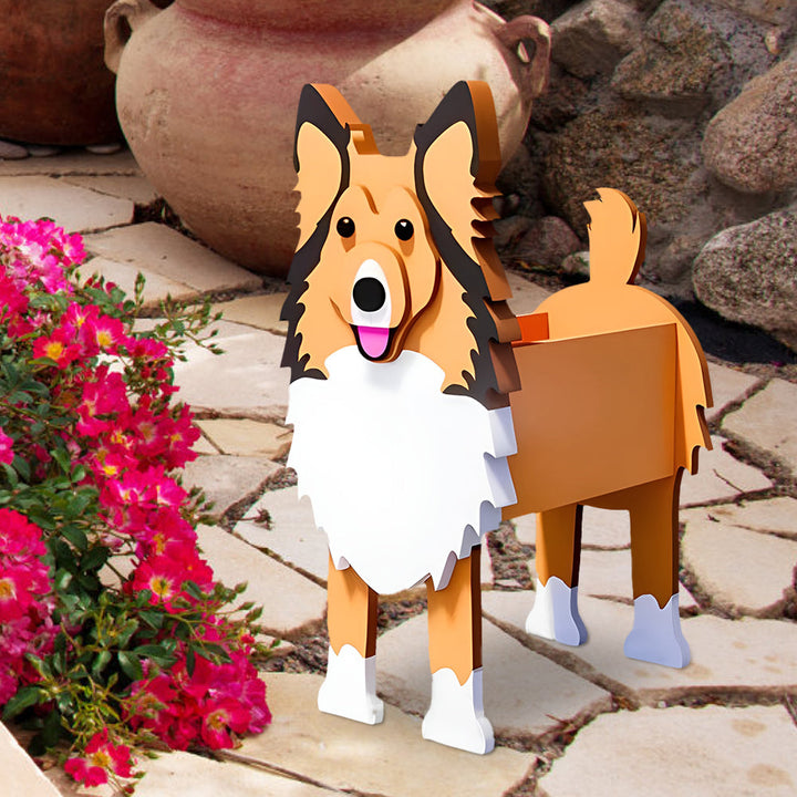 Shetland Sheep Flower Pot