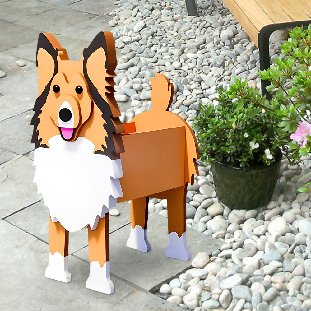 Shetland Sheep Flower Pot