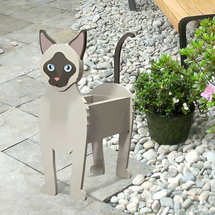 Siamkatze Pflanzgefäß
