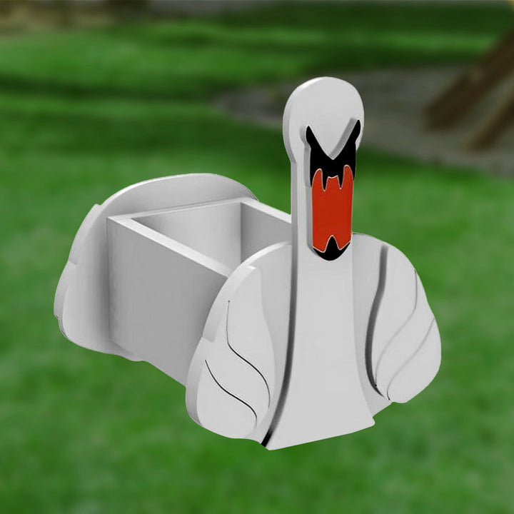 Schwan Blumenpot