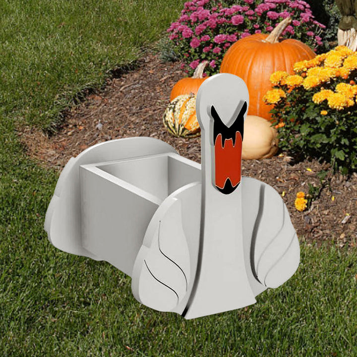 Schwan Blumenpot