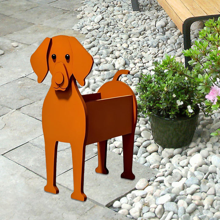 Vizsla Flower Pot