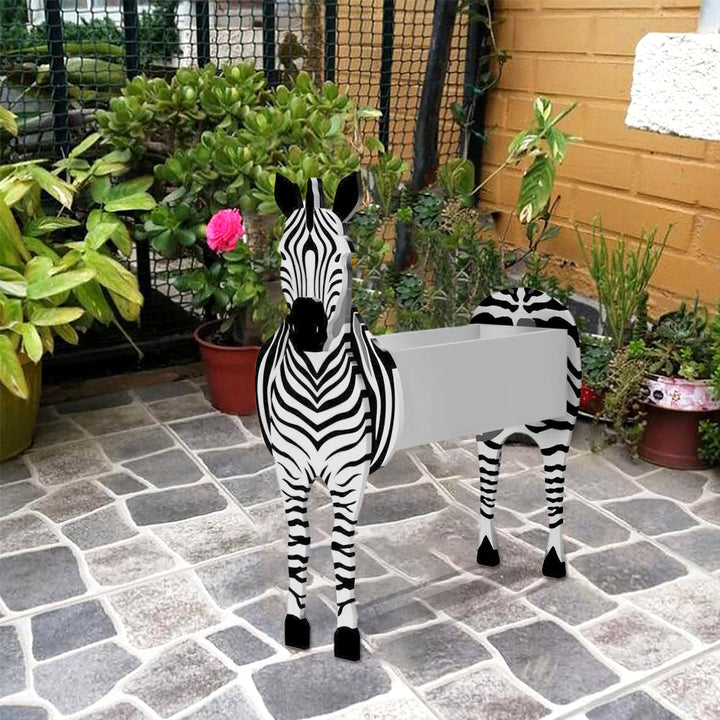 Zebra Pflanztopf