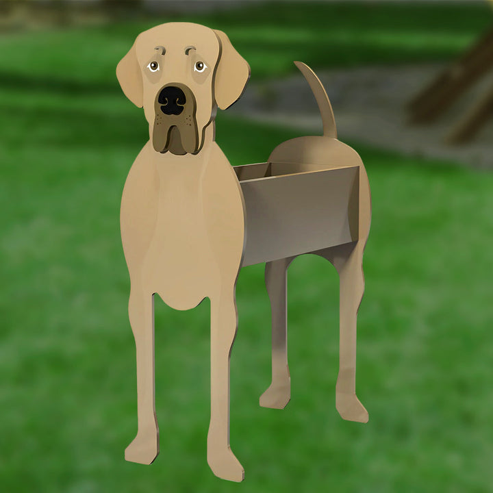 Deutsche Dogge Pflanztopf