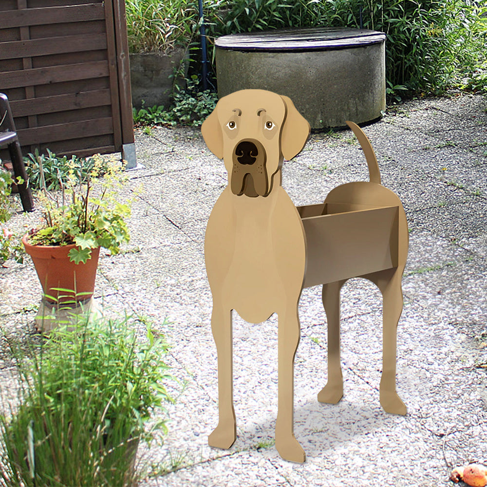 Deutsche Dogge Pflanztopf