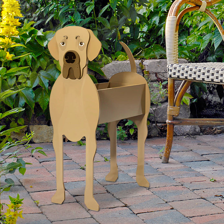 Deutsche Dogge Pflanztopf